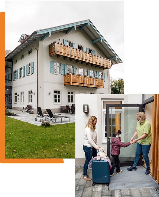 Kurzzeitpflege im Haus Marini - ankommendes Pflegekind